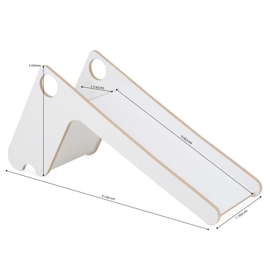 Wooden children’s slide
