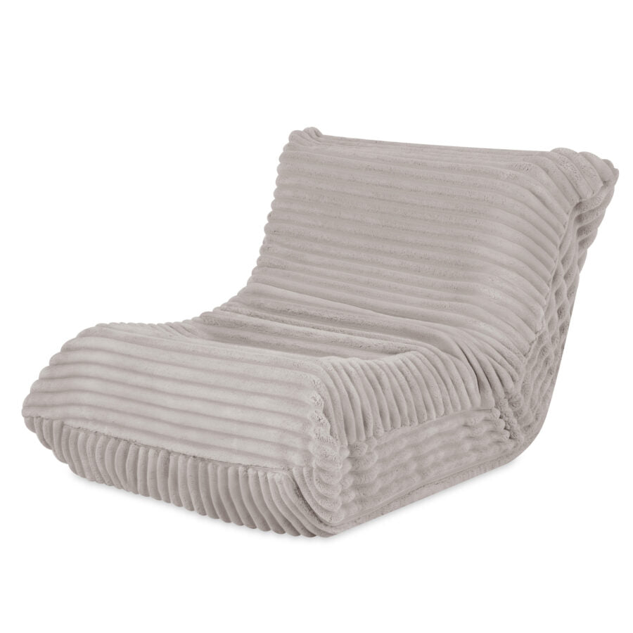 Ergonomic children’s lounge chair MOONI, beige, Puffy Lamell