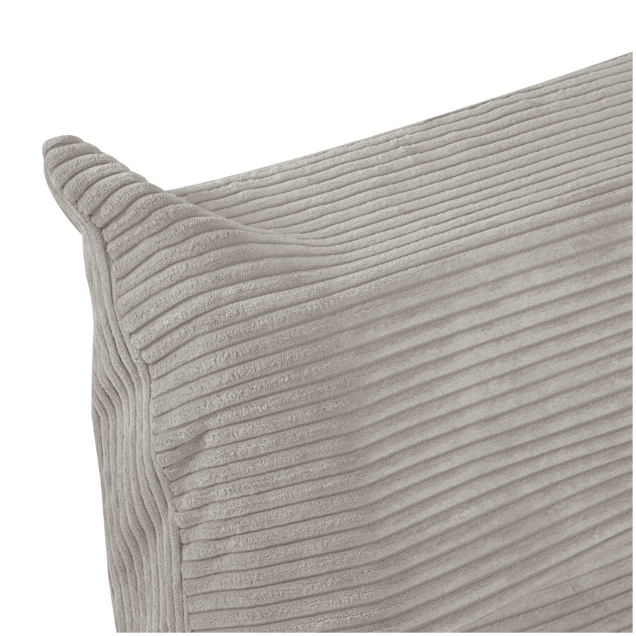Ergonomic children’s lounge chair MOONI, beige, premium corduroy