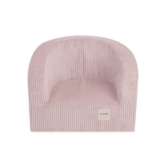 Armchair, light pink, premium corduroy