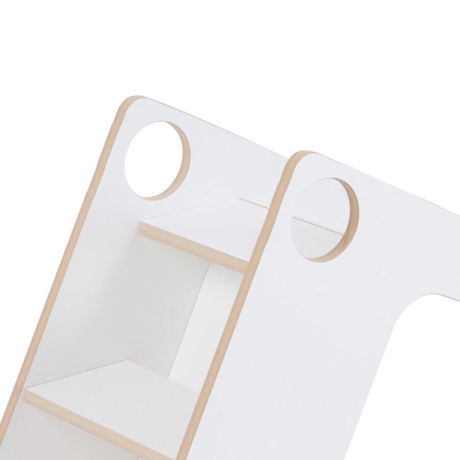 Wooden children’s slide