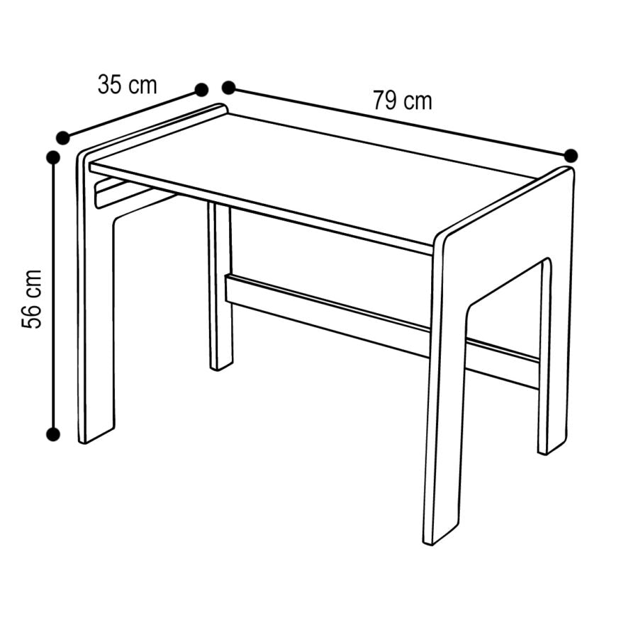 Montessori wooden baby table