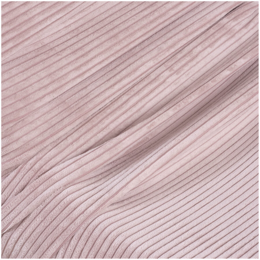 Ergonomic children’s lounge chair MOONI, light pink, premium corduroy