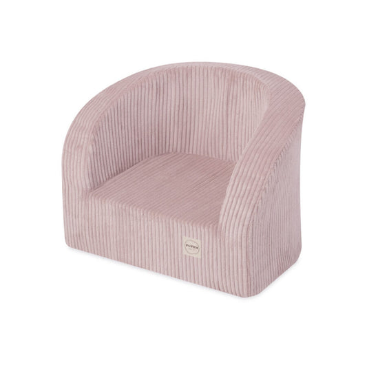 Armchair, light pink, premium corduroy